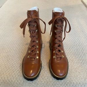 Stuart Weitzman KOLBIE Combat Boot Size 5.5 Never Worn